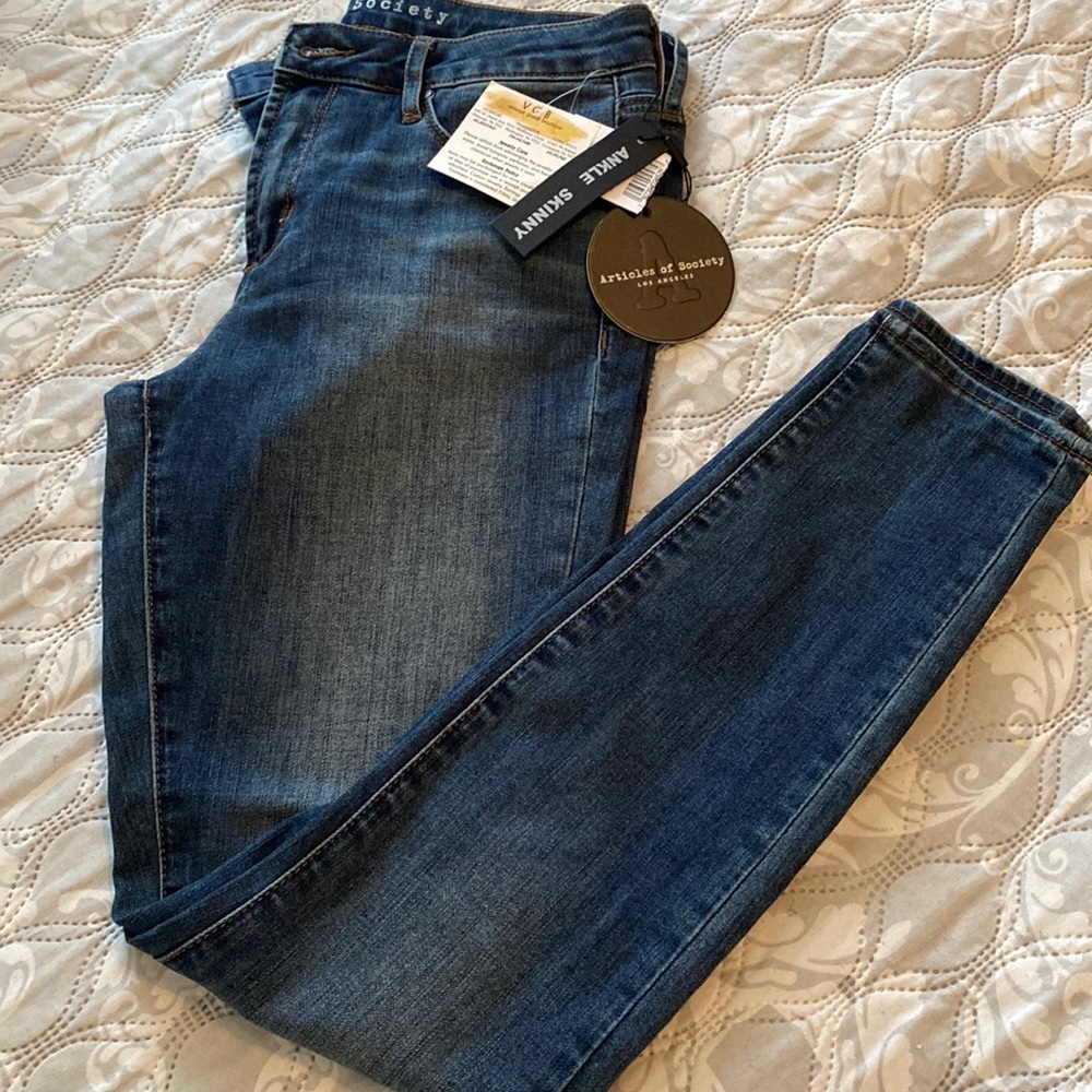 New skinny jeans. AOS.